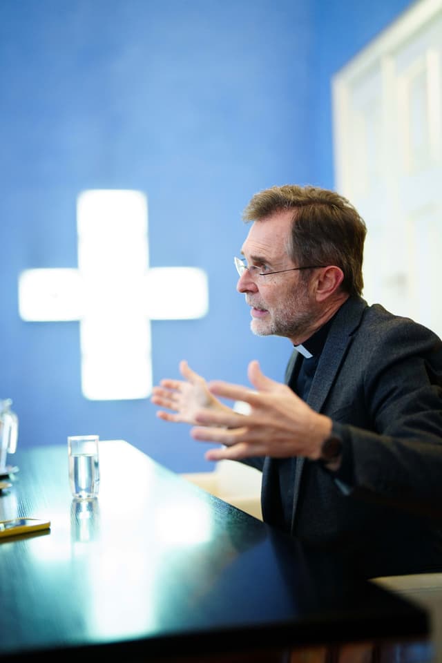 The new Archbishop Josef Grünwidl