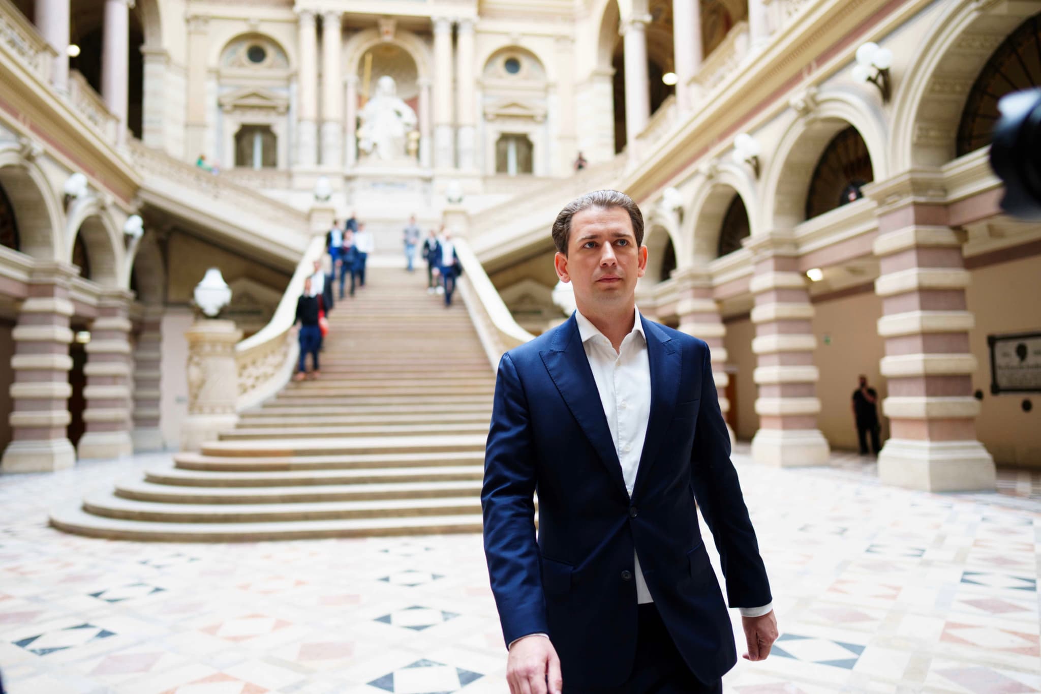Sebastian Kurz acquitted at Justizpalast